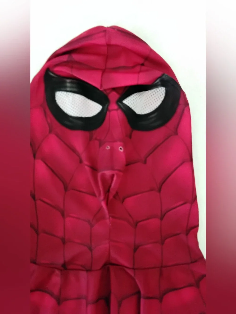 Marvel Avengers End Game Red Spider-Man Hooded Mask for Kids
